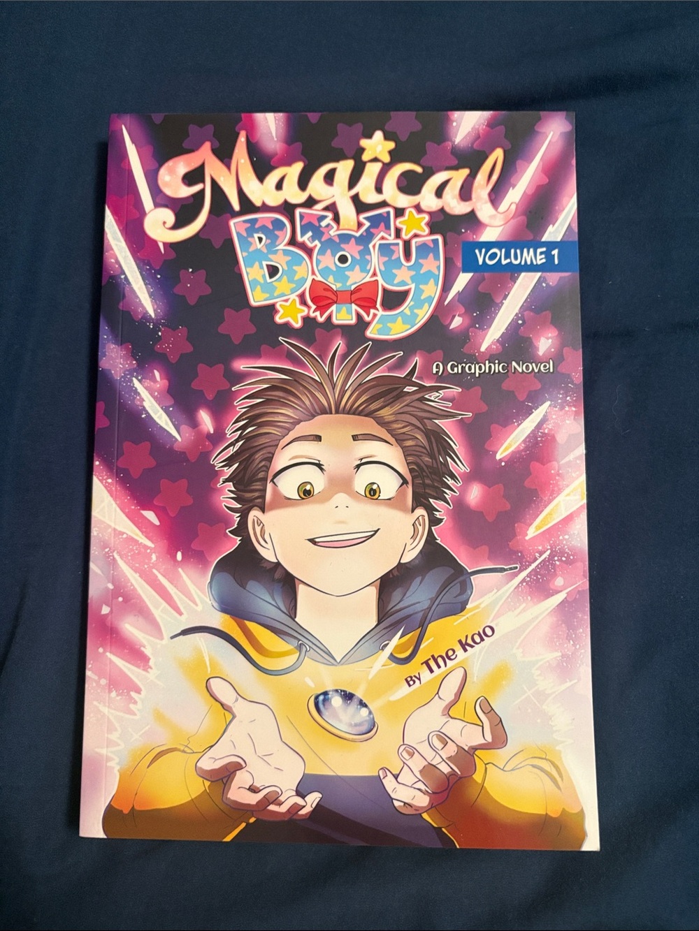 Magical Boy Volume 1 Kids Graphic Novel - Yellow & Purple Cover